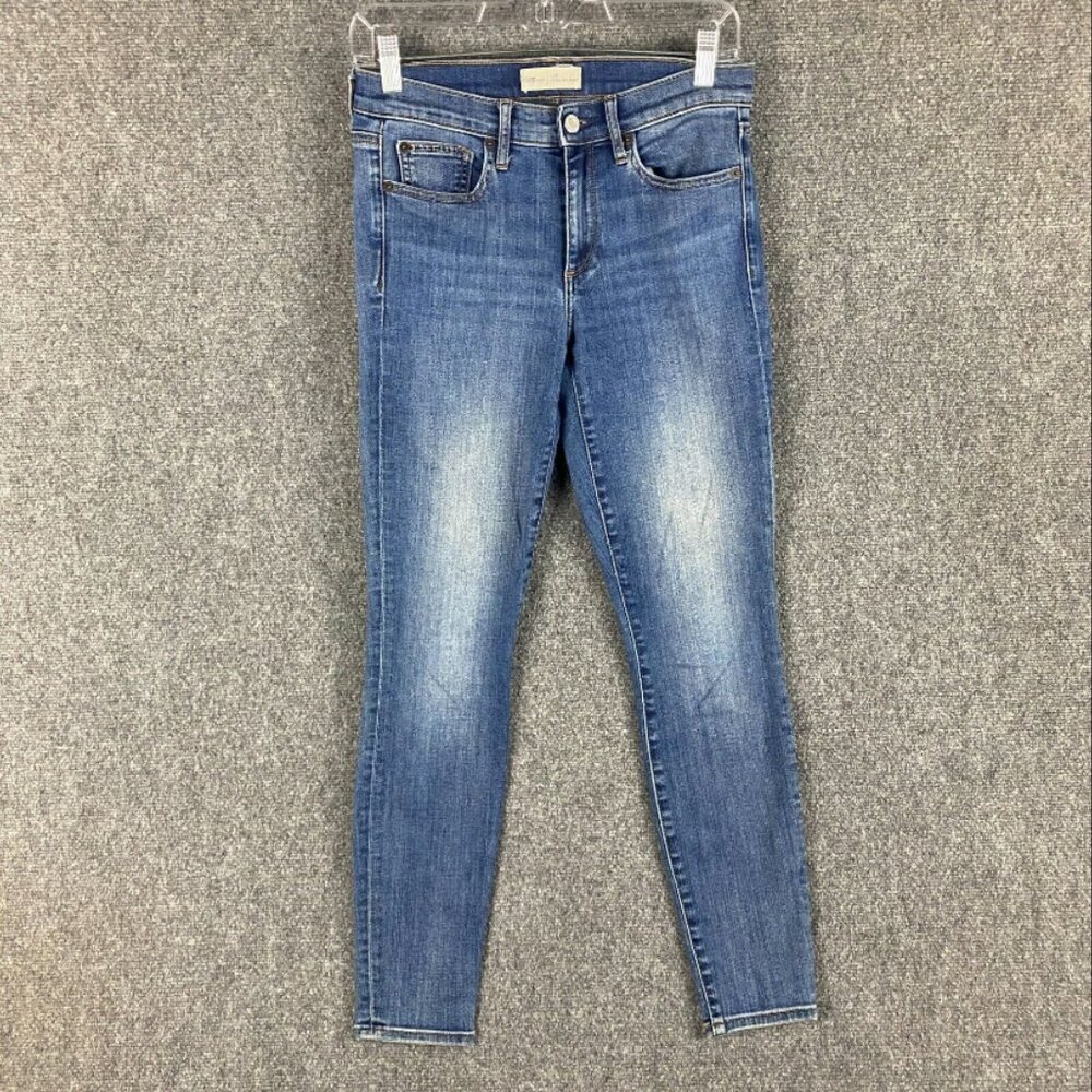 Gap 1969 Jeans Women's 28R True Skinny Denim Mediumâ Wash Stretch Cotton Blend
